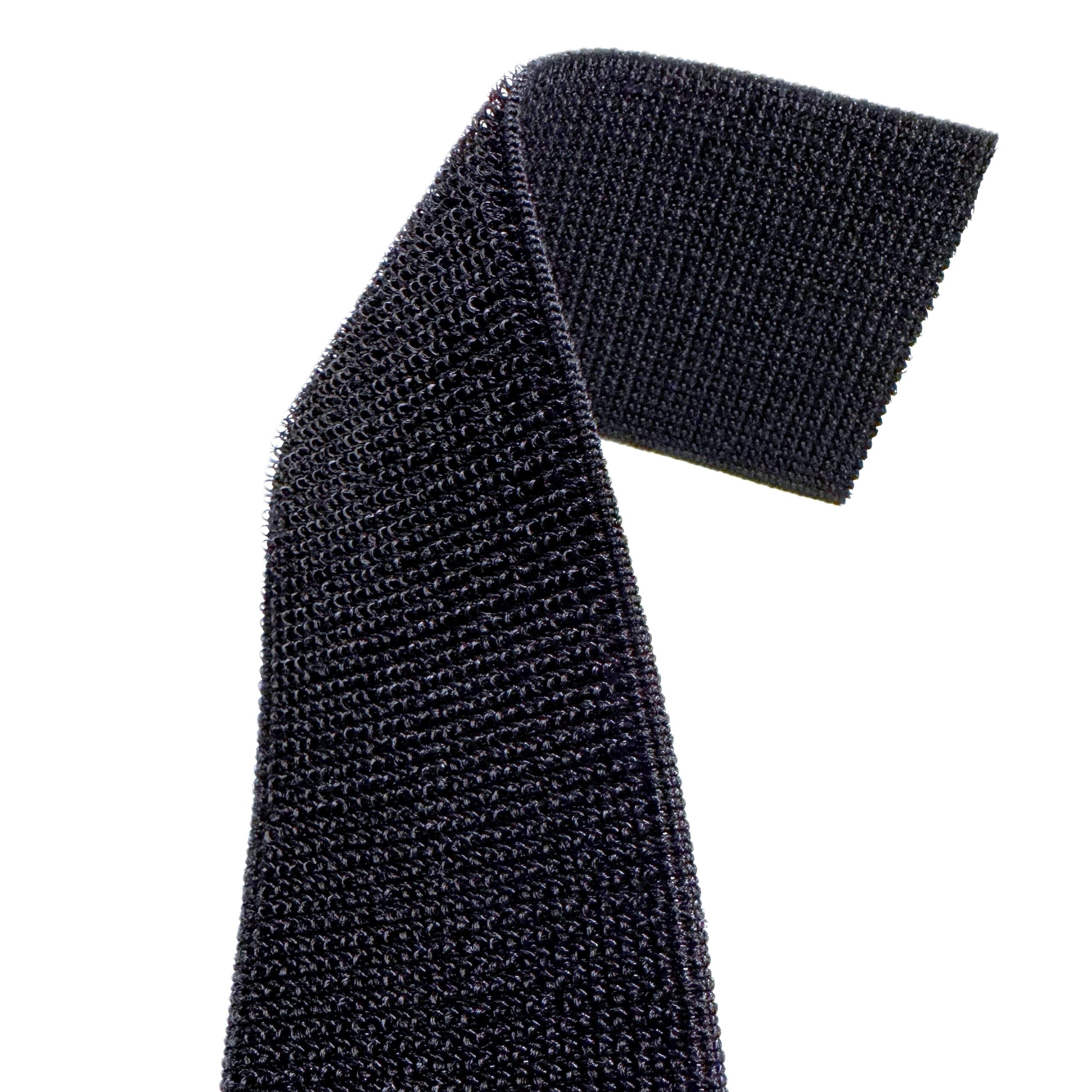 Vignette produit Ruban Velcro® velours élastique Alfatex®, noir - Polywell® Splint